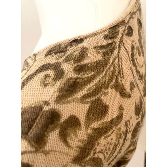 Alfred Dunner Wool Blend PLUS 2X Gold Beaded Button Cardigan 3/4 Sleeves Party - Picture 12 of 12